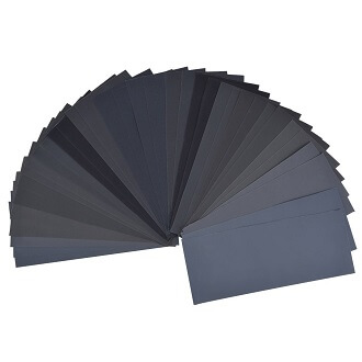 36 Pieces 400 to 3000 Grit Sandpaper