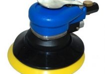 TCP Global Brand 6" Dual Action D.A. Sander With Pad, Air Powered, (1/4"NPT)